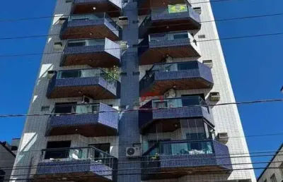 Apartamento com 1 dormitório à venda, 61 m² por r$ 360.000,00 - canto do forte - praia grande/sp
