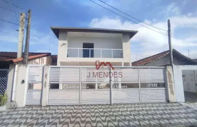 Casa para alugar, 68 m² por r$ 2.000,00/mês - maracanã - praia grande/sp