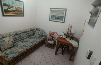 Kitnet com 1 dormitório à venda, 28 m² por r$ 160.000,00 - vilamar - praia grande/sp