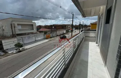 Sobrado com 2 dormitórios à venda por r$ 240.000,00 - jardim melvi - praia grande/sp
