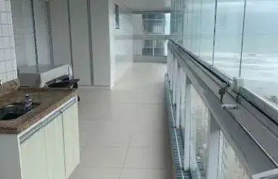 Apartamento com 3 dormitórios à venda, 152 m² por r$ 1.100.000,00 - tupi - praia grande/sp