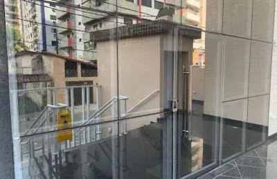 Apartamento com 2 dormitórios para alugar, 50 m² por r$ 3.500,00/mês - aviação - praia grande/sp