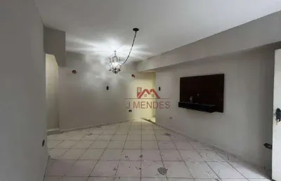 Casa com 3 dormitórios para alugar, 70 m² por r$ 3.000/mês - marapé - santos/sp