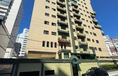 Apartamento com 1 dormitório à venda, 47 m² por r$ 340.000,00 - vila guilhermina - praia grande/sp