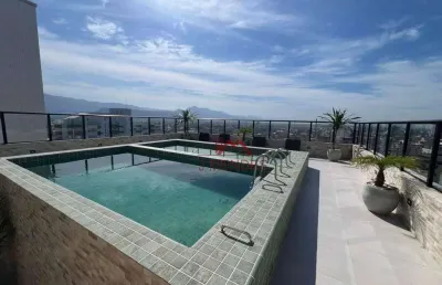 Apartamento com 1 dormitório à venda, 57 m² por r$ 365.000,00 - vila caiçara - praia grande/sp