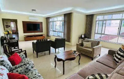 Apartamento à venda, 180 m² por r$ 850.000,00 - josé menino - santos/sp