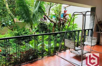 Sobrado com 3 dormitórios à venda, 307 m² por r$ 4.200.000,00 - boqueirão - santos/sp
