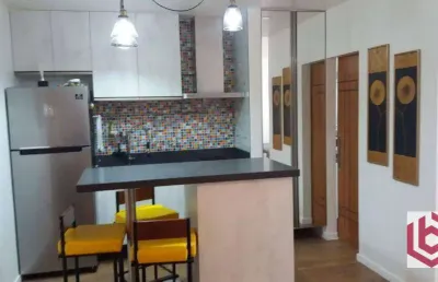 Flat à venda, 36 m² por r$ 225.000,00 - centro - são vicente/sp