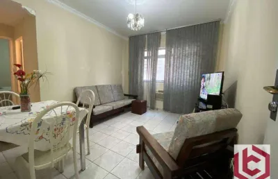 Apartamento com 2 dormitórios à venda, 59 m² por r$ 300.000,00 - marapé - santos/sp