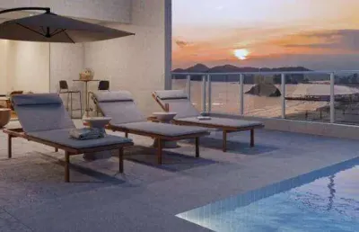 Apartamento com 3 dormitórios à venda, 224 m² por r$ 3.700.000,00 - gonzaga - santos/sp