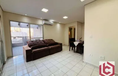Apartamento com 2 dormitórios à venda, 95 m² por r$ 640.000,00 - pompéia - santos/sp