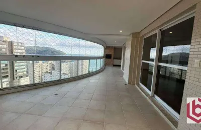 Apartamento à venda, 204 m² por r$ 3.300.000,00 - embaré - santos/sp