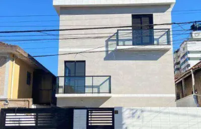 Sobrado à venda, 94 m² por r$ 649.900,00 - macuco - santos/sp