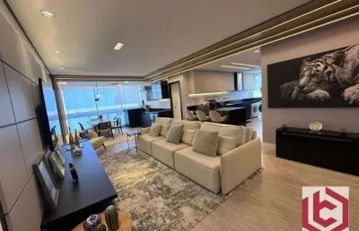 Apartamento à venda, 91 m² por r$ 2.650.000,00 - aparecida - santos/sp