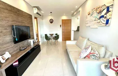 Apartamento à venda, 55 m² por r$ 735.000,00 - embaré - santos/sp