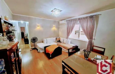 Apartamento com 2 dormitórios à venda, 86 m² por r$ 407.000,00 - itararé - são vicente/sp