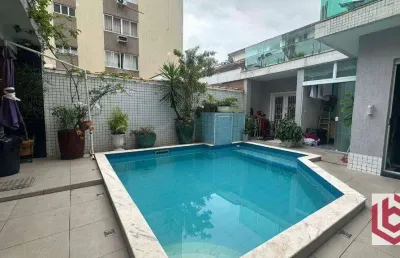 Casa à venda, 288 m² por r$ 3.800.000,00 - aparecida - santos/sp