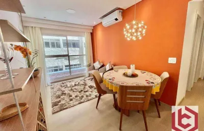 Apartamento com 2 dormitórios à venda, 88 m² por r$ 960.000,00 - aparecida - santos/sp