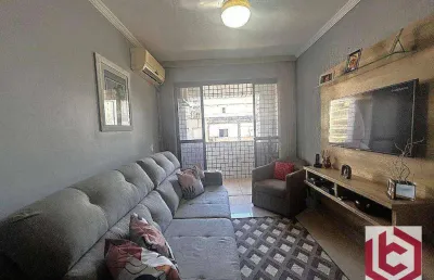 Apartamento com 2 dormitórios à venda, 67 m² por r$ 425.000,00 - itararé - são vicente/sp