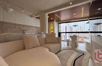 Apartamento com 2 dormitórios à venda, 83 m² por r$ 1.550.000,00 - boqueirão - santos/sp