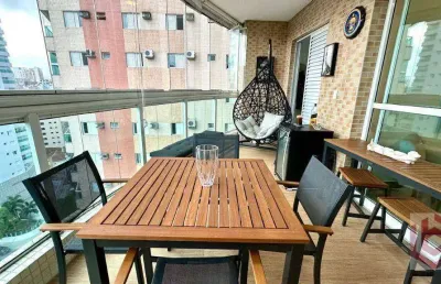 Apartamento à venda, 124 m² por r$ 1.700.000,00 - boqueirão - santos/sp