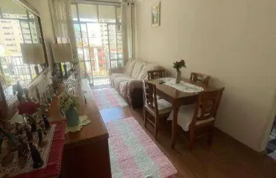 Apartamento com 1 dormitório à venda, 70 m² por r$ 358.000,00 - embaré - santos/sp