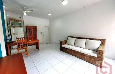 Apartamento com 1 dormitório à venda, 51 m² por r$ 371.000,00 - pompéia - santos/sp