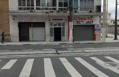 Conjunto para alugar, 44 m² por r$ 1.200 (pacote)/mês - centro - santos/sp