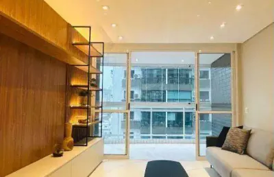 Apartamento com 3 dormitórios à venda, 150 m² por r$ 1.790.000,00 - pompéia - santos/sp