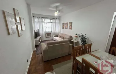 Apartamento com 1 dormitório à venda, 62 m² por r$ 365.000,00 - gonzaga - santos/sp