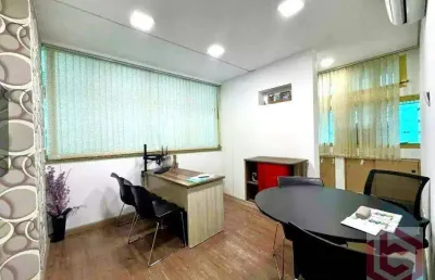 Sala à venda, 48 m² por r$ 329.900 - gonzaga - santos/sp
