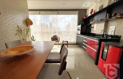 Apartamento com 3 dormitórios à venda, 128 m² por r$ 1.700.000,00 - embaré - santos/sp