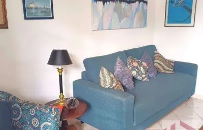 Apartamento com 2 dormitórios à venda, 75 m² por r$ 470.000,00 - embaré - santos/sp
