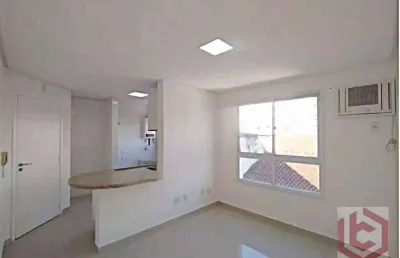 Apartamento com 1 dormitório à venda, 37 m² por r$ 370.000,00 - boqueirão - santos/sp
