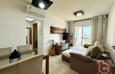 Apartamento com 1 dormitório à venda, 51 m² por r$ 670.000 - embaré - santos/sp