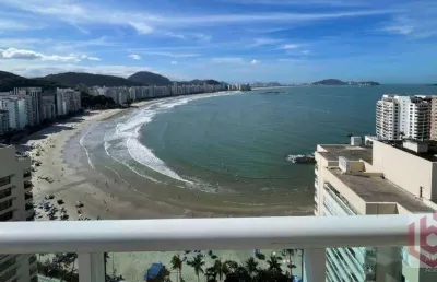 Cobertura com 2 dormitórios à venda, 196 m² por r$ 2.450.000 - jardim las palmas - guarujá/sp