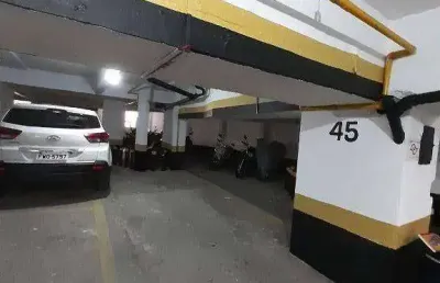 Box/garagem para alugar por r$ 350 pacote/mês - boqueirão - santos/sp