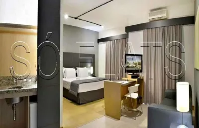 Hotel araucária plaza disponível para venda com 42m², 01 dorm e 01 vaga de garagem