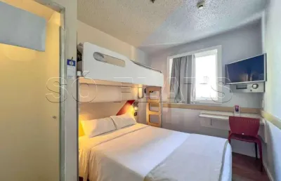 Flat ibis budget paulista disponível para venda com 12m²