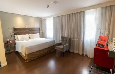 Studio com 25,32m² 1 dorm 1 vaga para locação na vila olimpia.