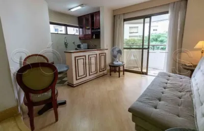 Flat paulista wall street disponível para venda com 49m², 01 dorm e 01 vaga de garagem