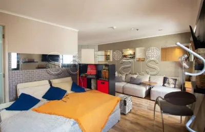 Studio no slaviero essential ibirapuera com 1 dorm no centro de moema para locação.