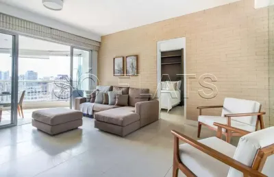 Flat ciragan disponivel para venda com 118m², 03 dormitórios e 02 vagas de garagem