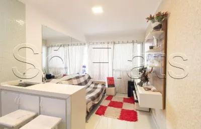 Flat moema top life, apto disponível para venda com 36m², 01 dorm e 01 vaga