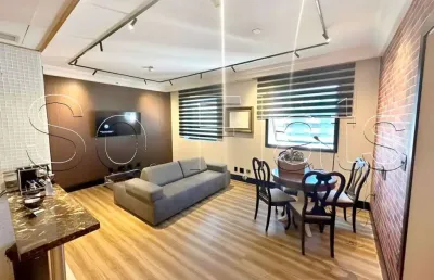 Flat innside higienópolis disponível para venda com 60m², 02 dorms e 01 vaga de garagem