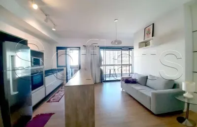 Flat no limited funchal contendo 66m², 1 dormitório e 1 vaga disponível para locação na vila olímpia