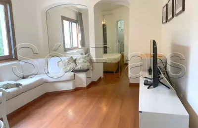 Apto no mont clair com 1 dormitório, 43m², vaga de garagem e lazer para locação.