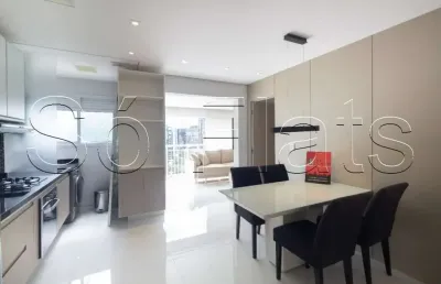 Flat residencial horizonte jk de luxo 1 dorm na juscelino kubitschek itaim bibi.