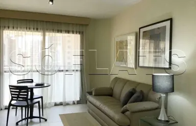 Flat paulista wall street disponível para venda com 49m², 01 dorm e 01 vaga
