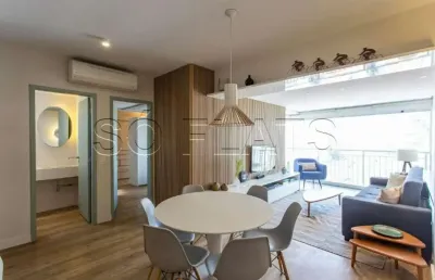 Apartamento de luxo na juscelino kubitschek 80m² e 1 dorms disponível locação.